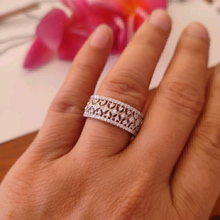 CZ Eternity Band Ring